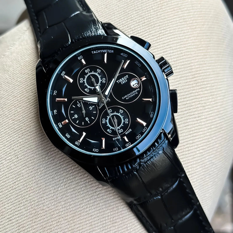 Black Tissot Watch For Men