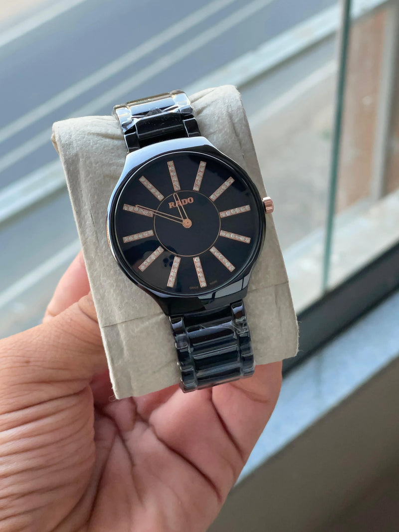 RADO BLACK COLOUR MEN WATCH