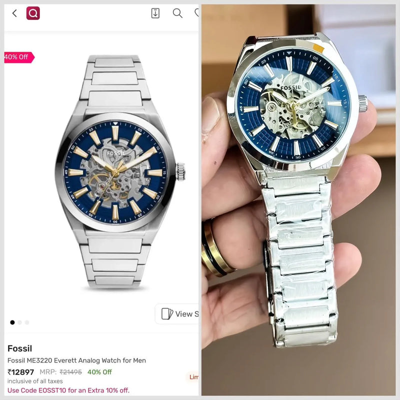 Stylish Men’s Fossil Watch