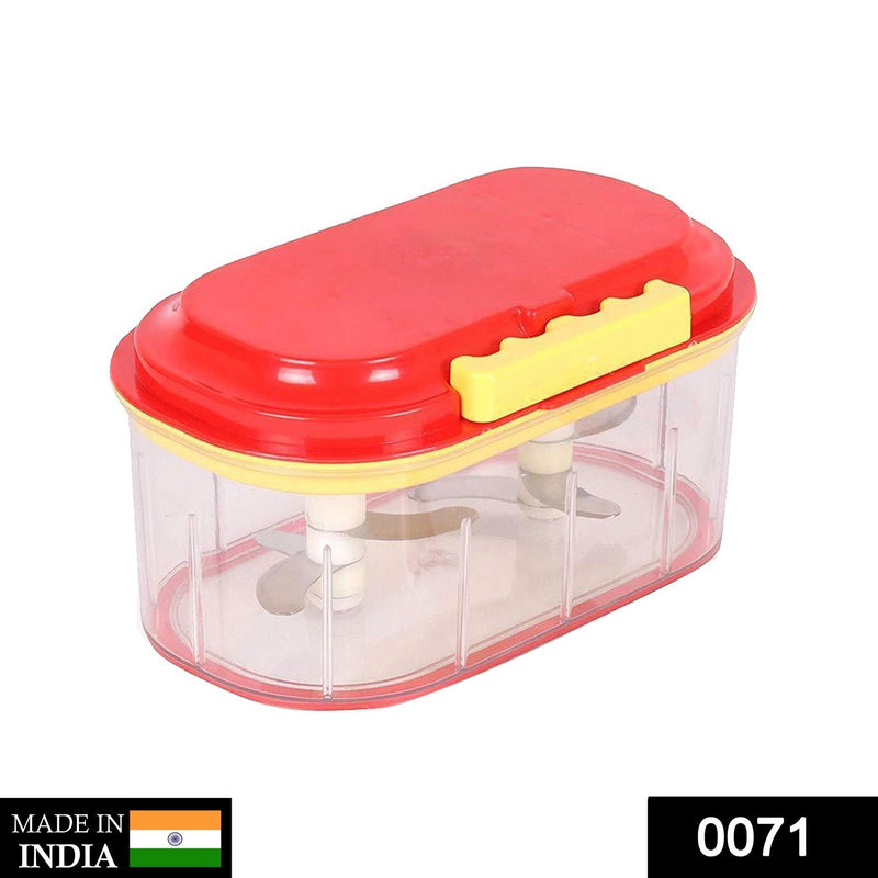 0071 Plastic Vegetable Chopper  (1000 ml) holeseller