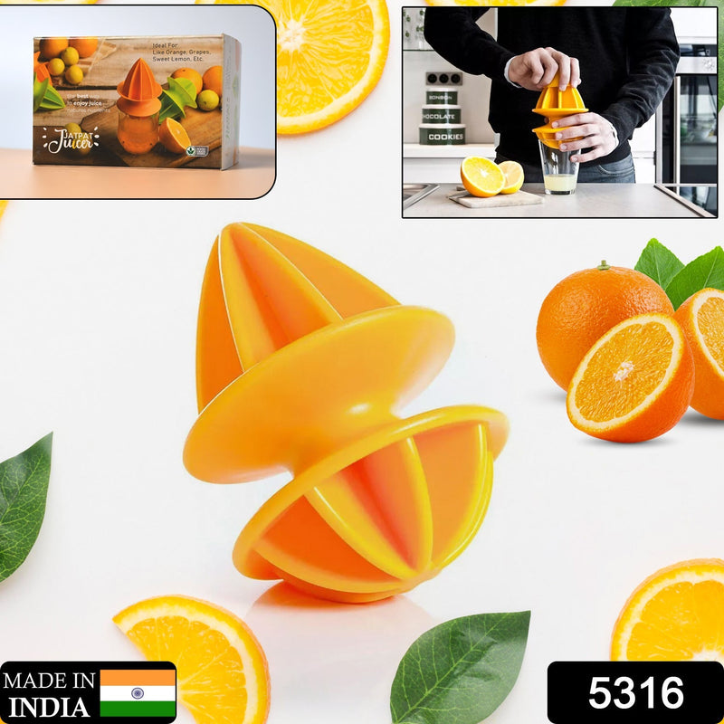 5316 JatPat Juicer Citrus Hand Juicer Plastic High Quality Juicer For Home & Multi Use Juicer DeoDap