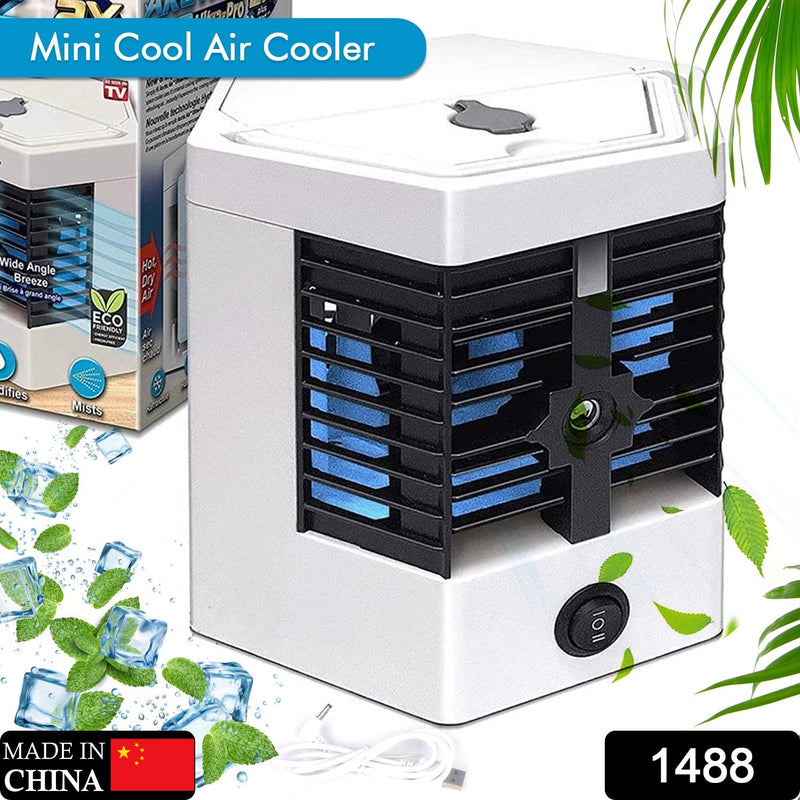 1488 Mini Air Conditioner ARCTIC COOLER Air Cooler Humidifier Mini Portable Air Cooler Fan Arctic Air Personal Space Cooler The Quick & Easy Way to Cool Any Space Air Conditioner DeoDap