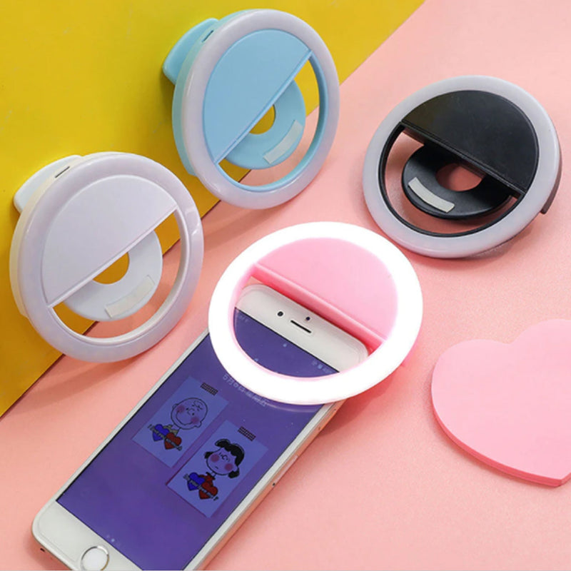 4785 Selfie Ring Light used for applying bright shade over face during taking selfies and making videos etc. DeoDap