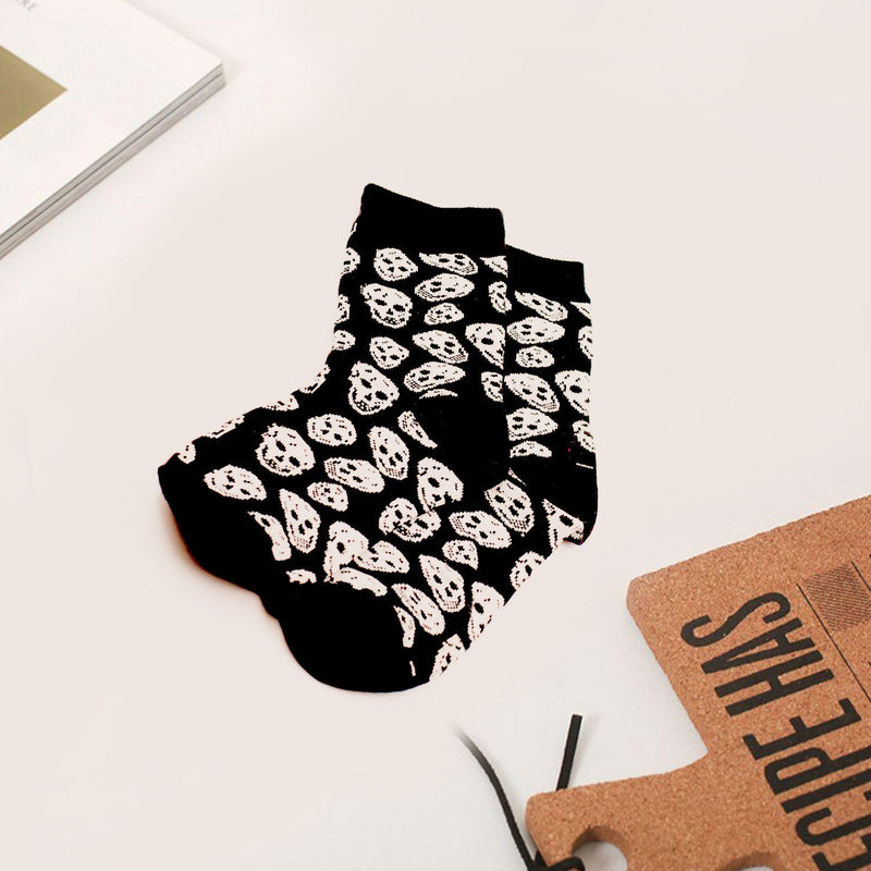 7342 Cotton Fancy Ladies Socks (1 Pair) DeoDap