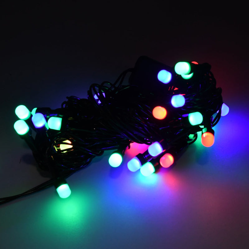 8347 9Mtr Flower Design Home Decoration Electrical Series Light Home Decoration Diwali & Wedding LED Christmas String Light Indoor and Outdoor Light ,Festival Decoration Led String Light, Multi-Color Light 1.4MM (36L 9Mtr)