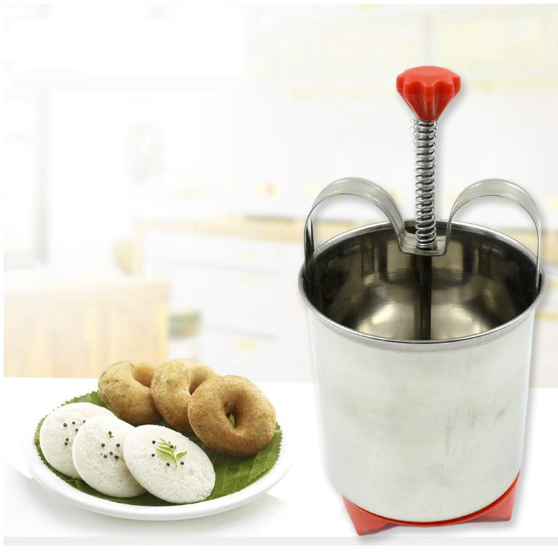 Kitchen Appliances - Medu Wada Vada Donut Maker Dispenser, Meduwada Stainless Steel MENDUVADA