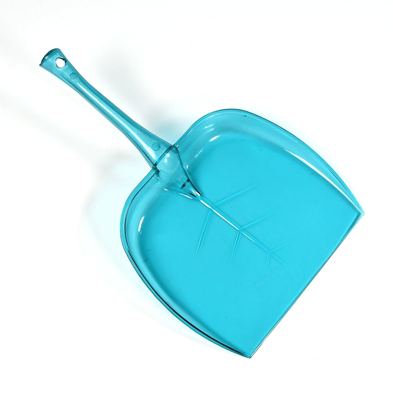 5912 Plastic Unbreakable Dustpan Big Size with Long Handle Dust Collector Pan for Home and Kitchen(Pack of 1pc) DeoDap