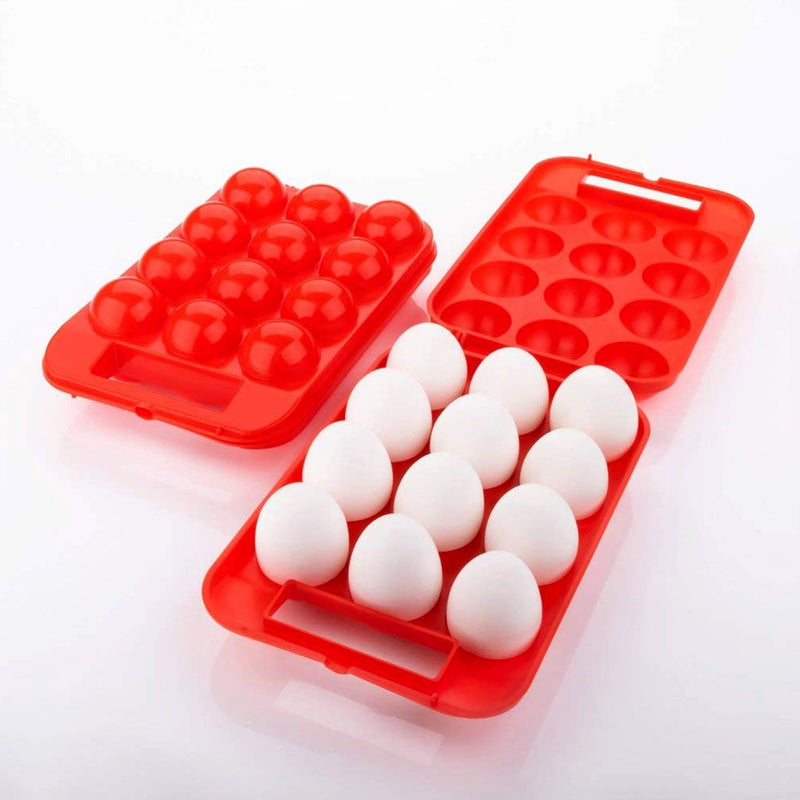 2171 Plastic Egg Carry Tray Holder Carrier Storage Box DeoDap