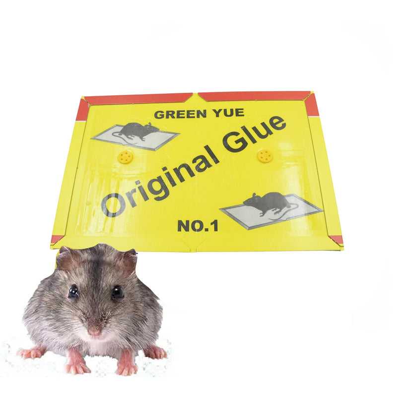 1210 Mouse Trap Glue Pad, No Smell, Non-Poisonous, Easy to Use, Easily Disposable, Adhesive Sticky Glue Pad, Non Toxic, Rat Terminator for Home, Office, Godown