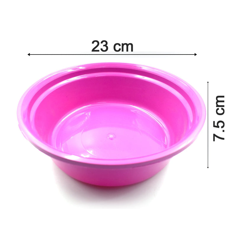 2592 Round Plastic Basin And Plastic Mixing Bowl Set. DeoDap