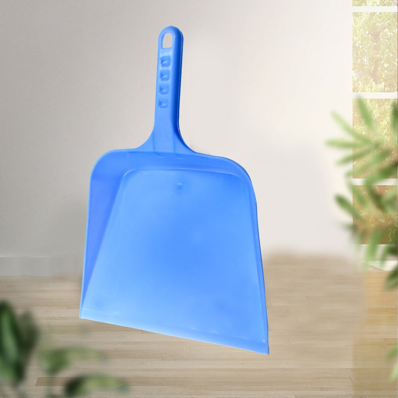 2590 Durable Multi Surface Plastic Dustpan With Handle DeoDap