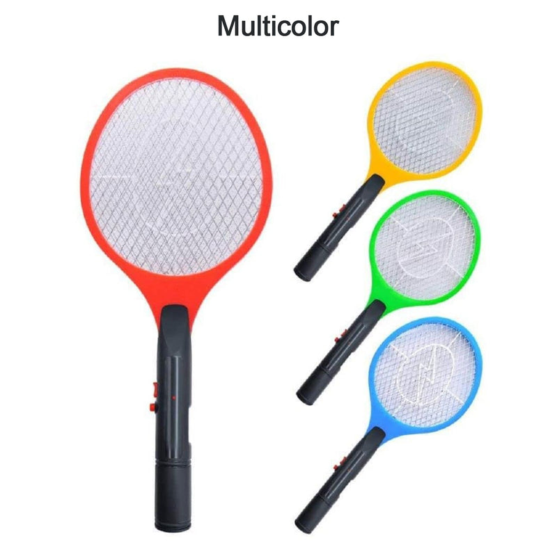 1726 Mosquito Killer Racket Rechargeable Handheld Electric Fly Swatter Mosquito Killer Racket Bat, Electric Insect Killer (Quality Assured) (with Cable) DeoDap