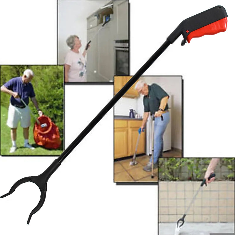 7514 Extra Long Pickup Aid Trash Picker Upper, Rotating Hand, Heavy Duty Grip Arm - Reaching Assist for Litter, Elderly, Garden  Disabled, Handicap Arm