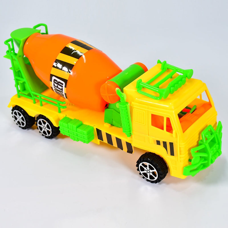 4441 Cement Mixer Truck Pushback Toy For kids DeoDap