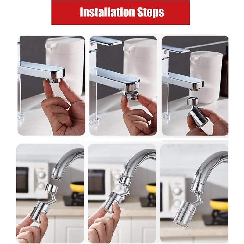 9089B Splash Filter Faucet, Sink Faucet Sprayer Head Suitable for  Kitchen Bathroom Faucet with color box DeoDap