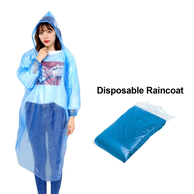 6182 Disposable Rain Coat For Having Prevention From Rain And Storms To Keep Yourself Clean And Dry. DeoDap