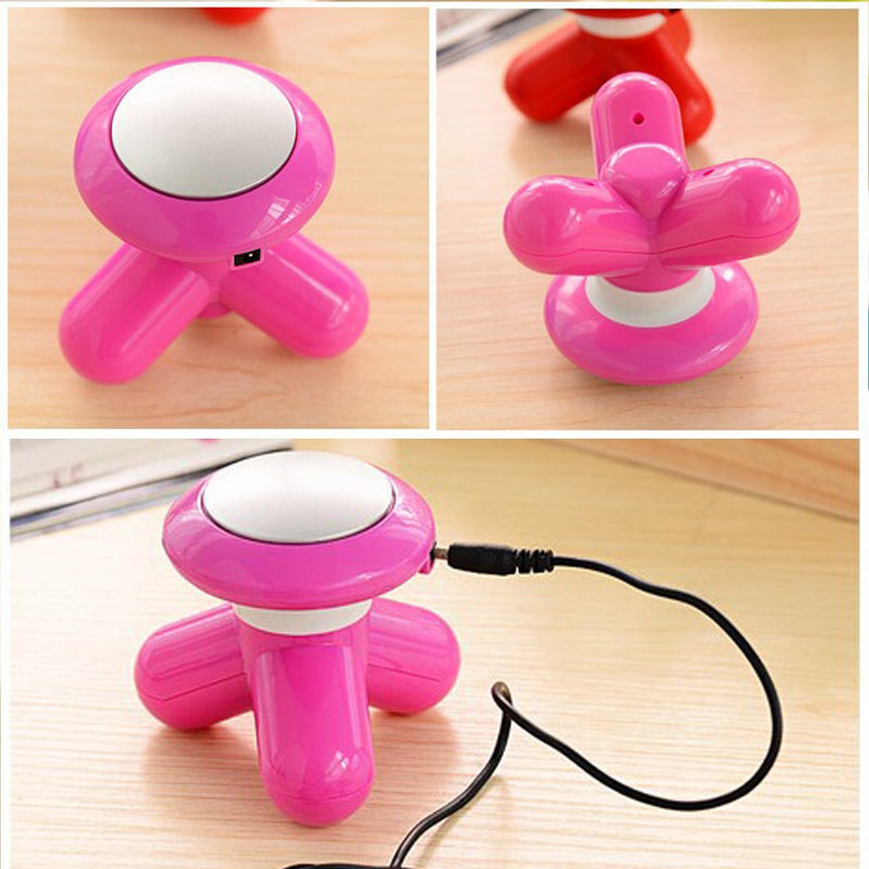 0367A Electric Mini Vibration Full Body Massager (Multicolor) Mimo massager DeoDap