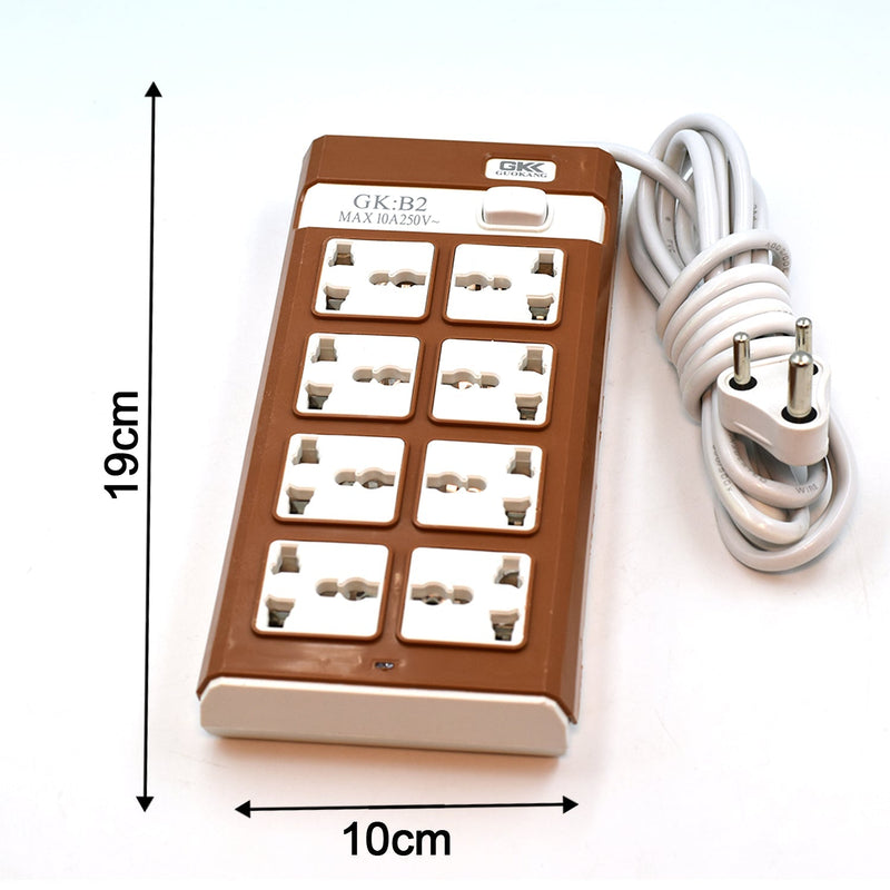 7422 Extension Board 250V 8 Way Extension Board DeoDap