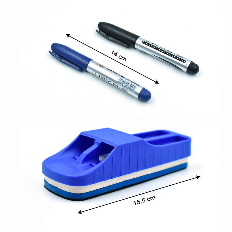 4839 Duster Ruler And Marker Used While Studying By Teachers And Students In Schools And Colleges Etc.