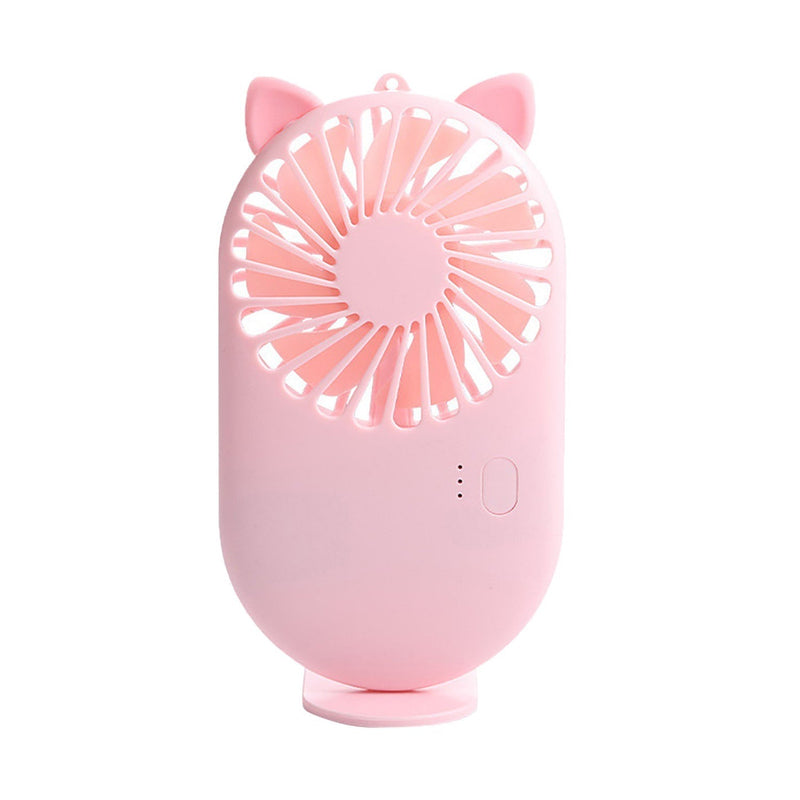 4830 Handheld Fan Creative Mini Fan Personal Fan USB Fan Pocket Fan with Bracket Table Personal Fan for Desktop Mini Fan Mini Fans Personal Fans DeoDap