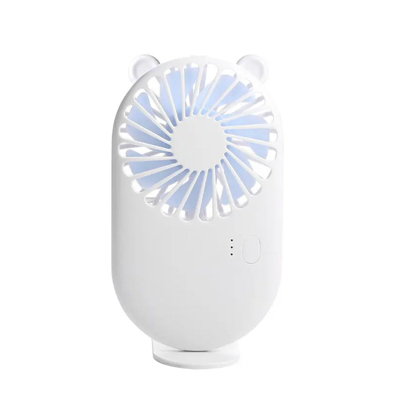 4830 Handheld Fan Creative Mini Fan Personal Fan USB Fan Pocket Fan with Bracket Table Personal Fan for Desktop Mini Fan Mini Fans Personal Fans DeoDap