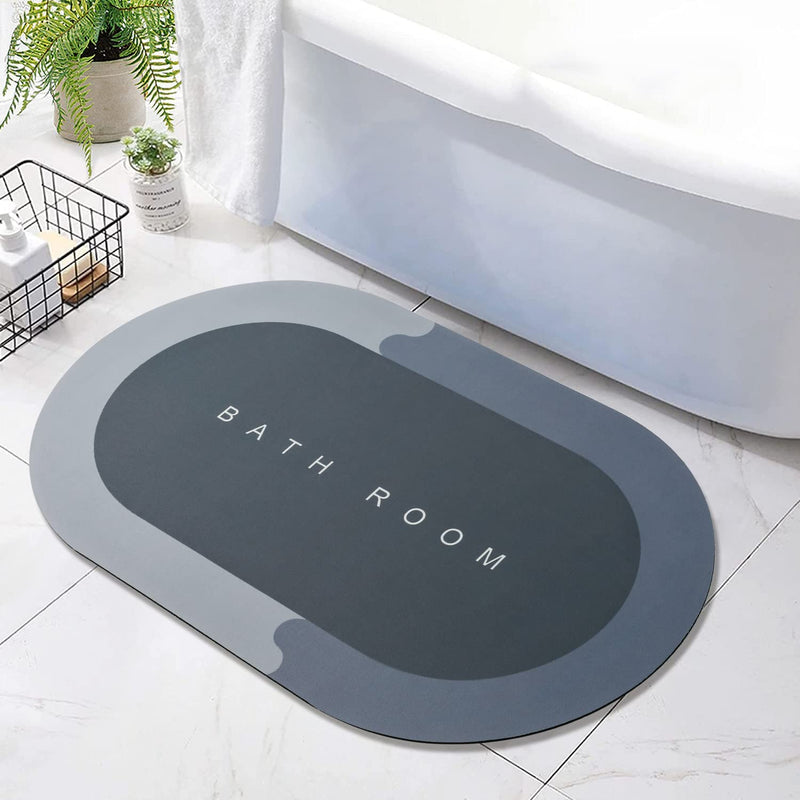 4997 Super Absorbent Floor Mat, Bath Mat, Soft Carpet, Slip-Resistant Bathing Room Rug Floor Door Mat, Instant Drying Mat, Bathroom Rug, Absorbent Bath Mat DeoDap