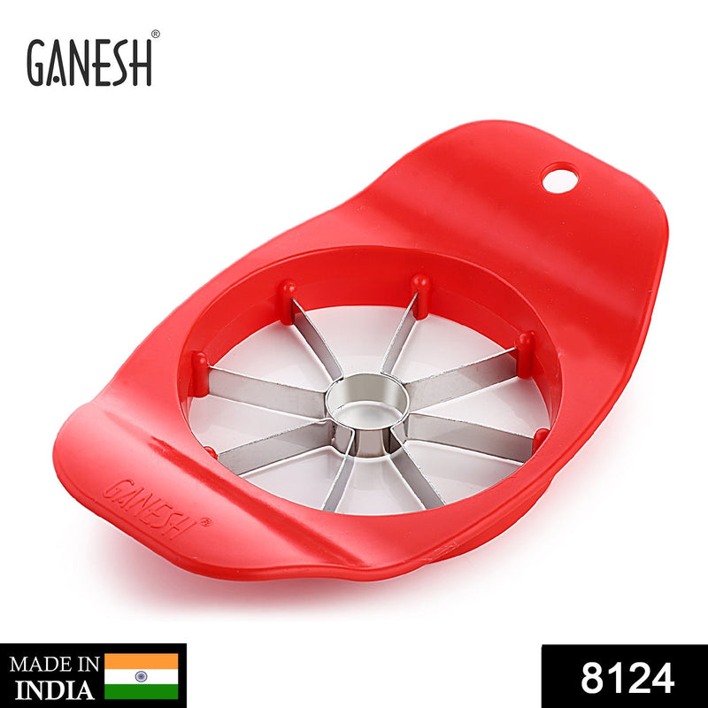 8124 Ganesh Plastic & Stainless Steel Apple cutter  (colors may vary) DeoDap