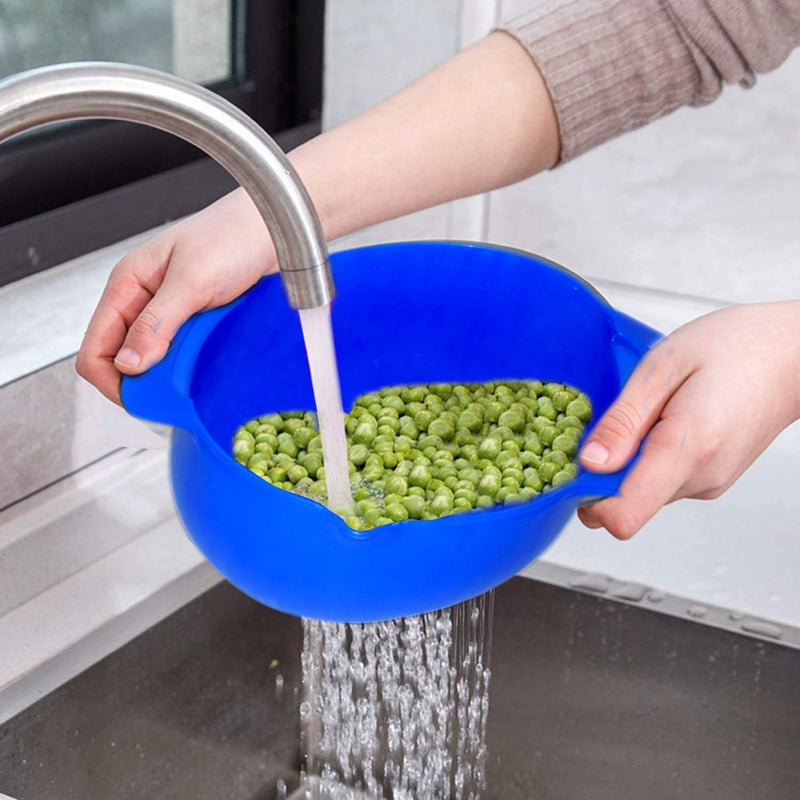 2321 Double Layer Drain  Washing Kitchen Basket Strainer DeoDap