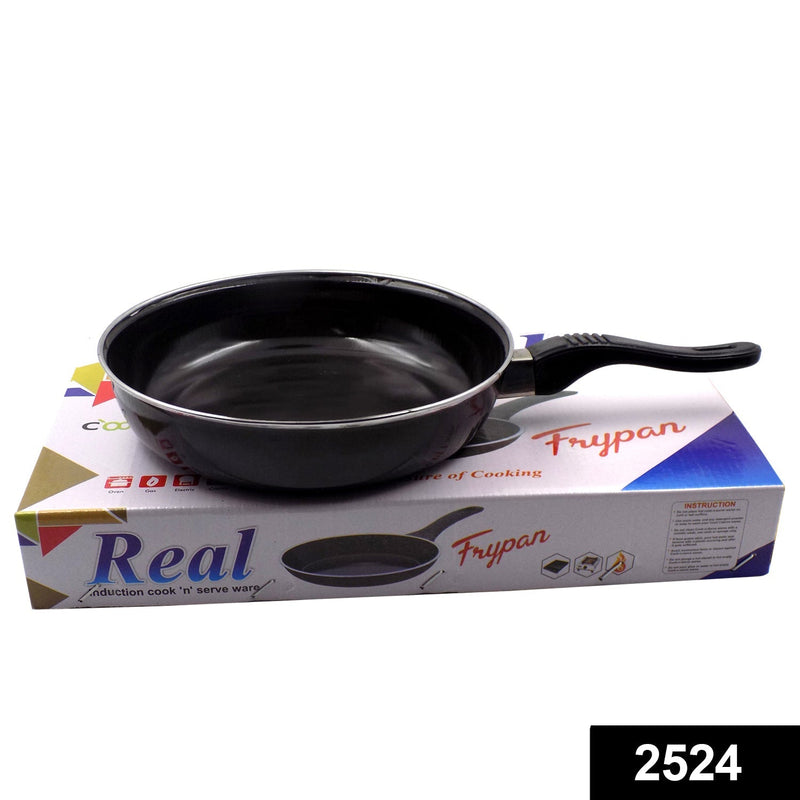 2524 Induction Base Hard Anodized Tadka Fry Pan Nonstick DeoDap