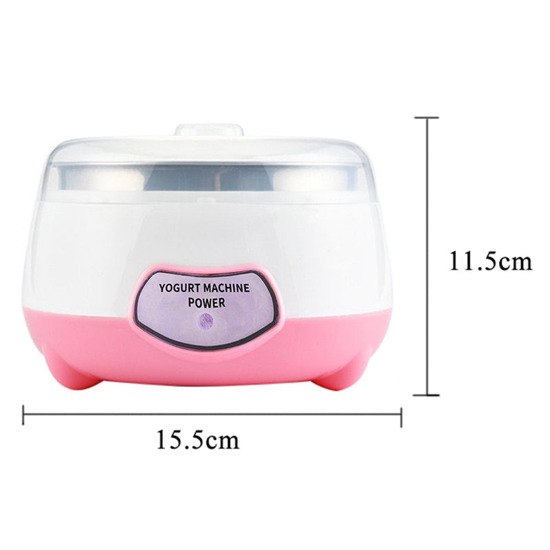 2533 Yogurt Maker Machine, Stainless Steel Inner Container Electric Yogurt Maker DeoDap