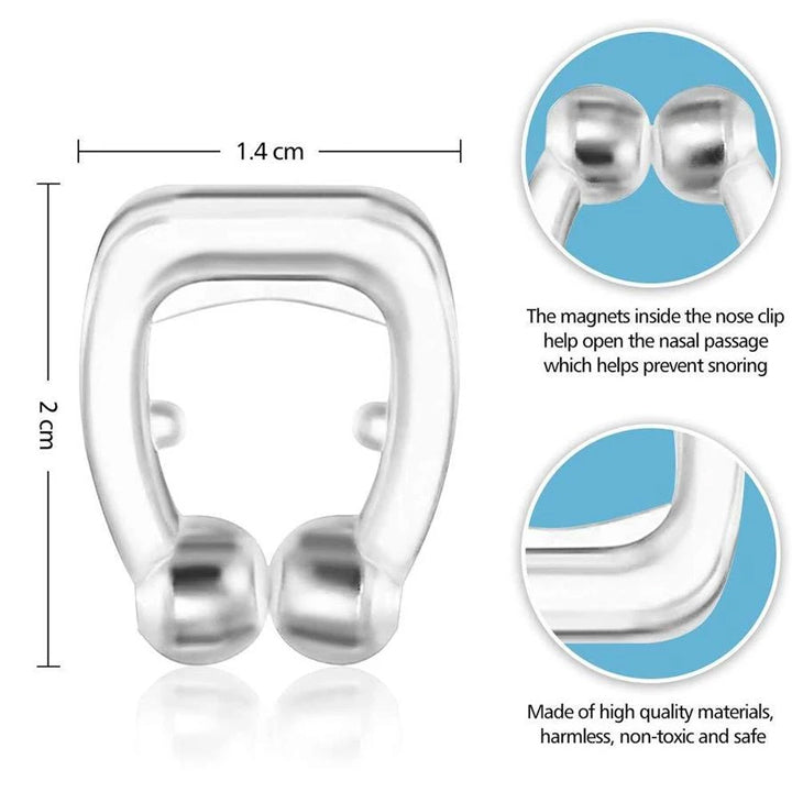 338 Snore Free Nose Clip (Anti Snoring Device) - 1pc holeseller