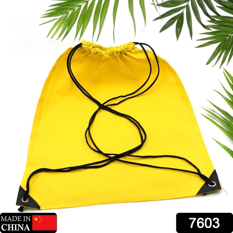 7603 Sport Bag Drawstring Backpack Sports High Quality String Bag Sport Gym Sack pack for Women Men Large