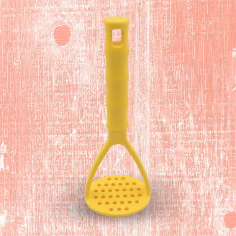 5493 Kitchen Food Masher, Fruit Tool Masher, Professional Masher Kitchen Tool, Kitchen Masher with Comfortable Grip, Heavy Duty Potato masher Perfect for Bean Vegetable Fruits Masher (1 Pc)