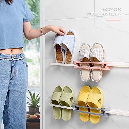 1122 Multifunction Folding Slippers/Shoes Hanger Organizer Rack DeoDap