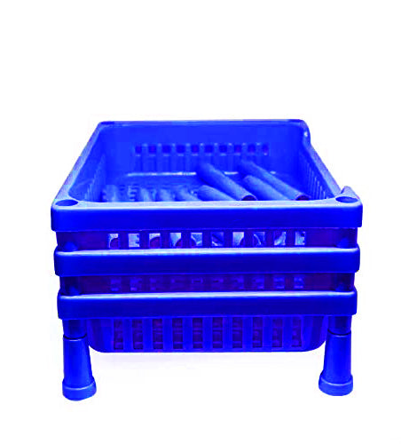 0803 Multipurpose Plastic Storage Rack Oraganiser - 3 pcs DeoDap