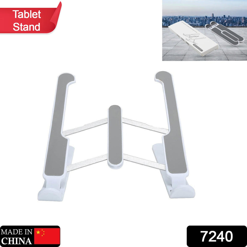 7240 ADJUSTABLE TABLET STAND HOLDER WITH BUILT-IN FOLDABLE LEGS AND HIGH QUALITY FIBRE