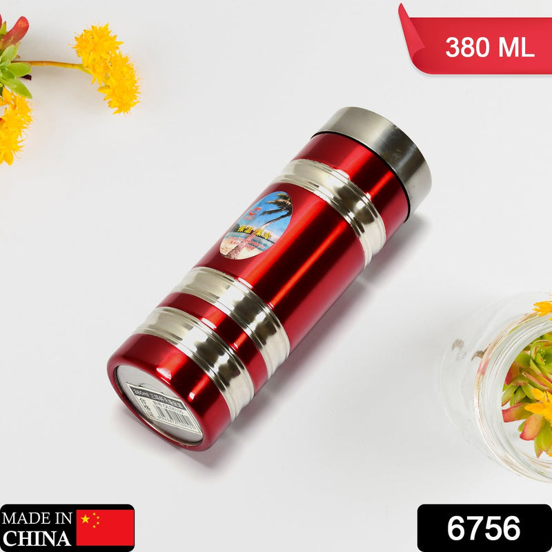 6756 Mini Stainless Steel Water Bottle Bottle 380Ml For School  & Home Use