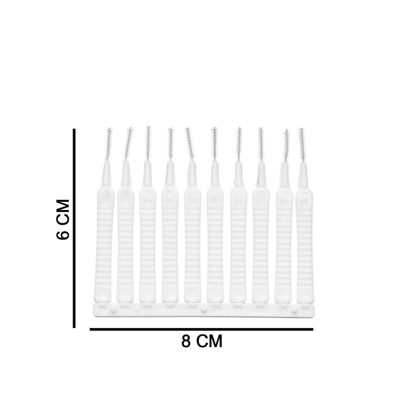 4985 10pcs Shower Nozzle Cleaning Brush, Reusable Multifunctional Shower Head Anti-Clogging Small Brush DeoDap