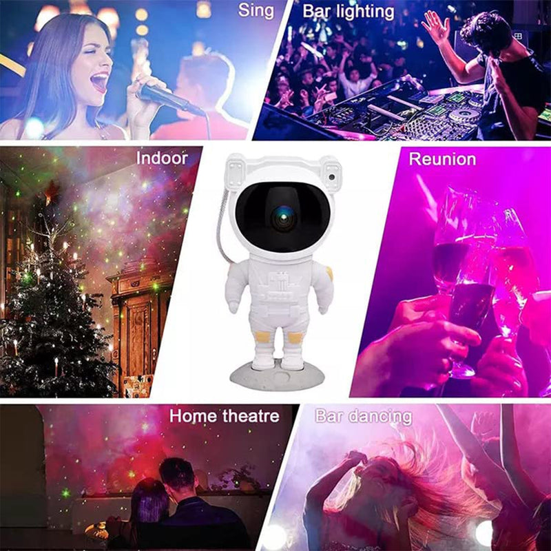 4530 Robot Sky Space Stars Light Astronaut Galaxy Projector, Night lamp, Bedroom, Kids, Projector, Remote Control, Star Projector Will Take Children's to Explore The Vast Starry Sky for Adults, raksha bandhan, Diwali Gift