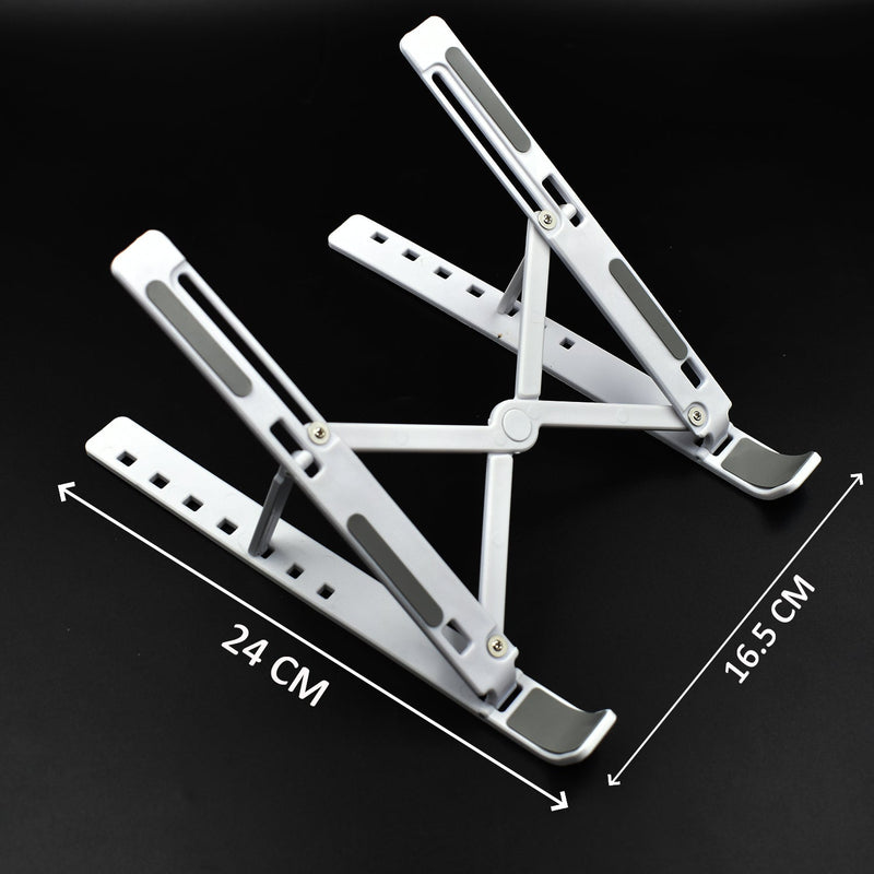 1320 Adjustable  Ergonomic Foldable Portable Laptop Stand, Holder Riser Computer Tablet Stand