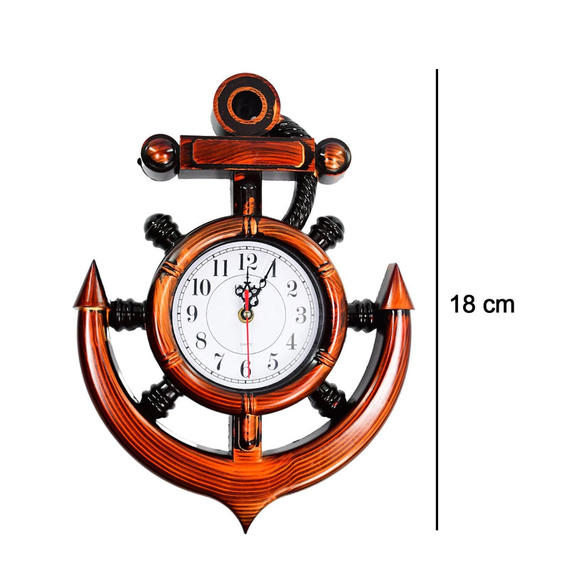 4931 Anchor Wall Clock for Home DeoDap