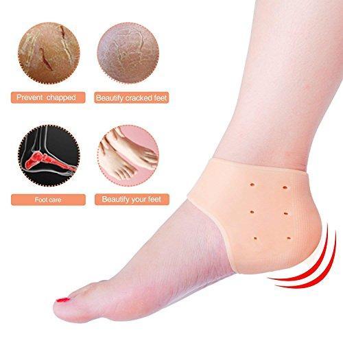 339 Moisturizing Skin Softening Silicone Gel for Dry Cracked Heel Repair (Multicolour) holeseller