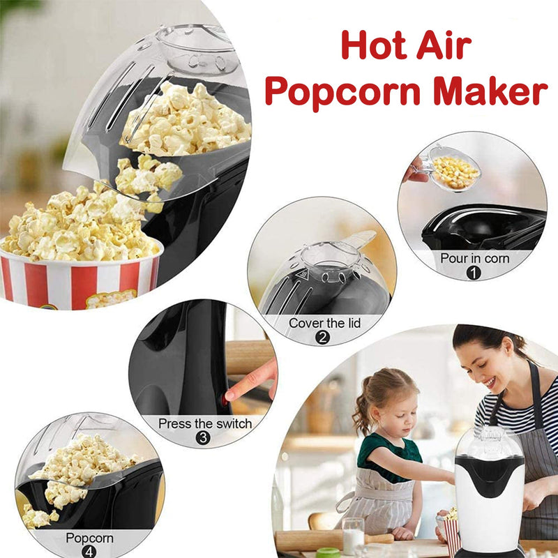 2513 Hot Air Popcorn, Popper Electric Machine Snack Maker DeoDap