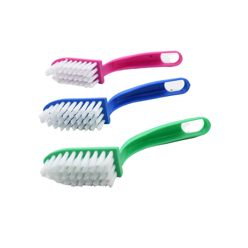 7956 Multi-Purpose Kitchen Cleaning Brushes - Fish Cleaning Vegetable Cleaning Tool Cleaner Utensils Fruit Cleaning 3 Piece