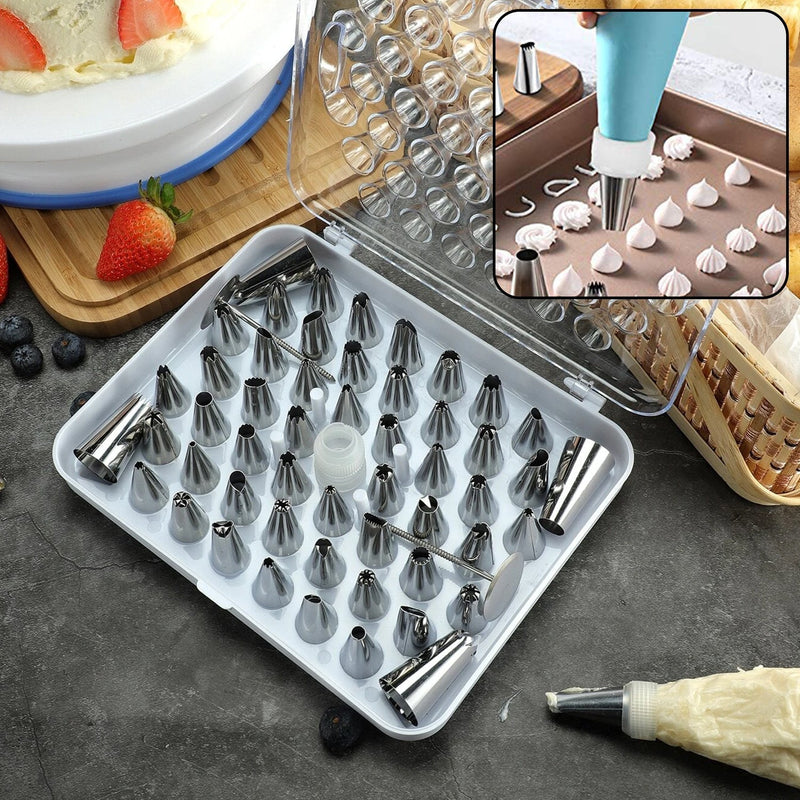 4722 Cake Nozzle Set and Cake Nozzle Tool Used for Making Cake and Pastry Decorations. DeoDap