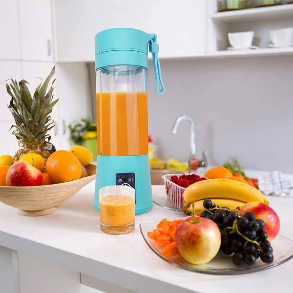 0133 Portable USB Electric Juicer - 6 Blades (Protein Shaker) DeoDap