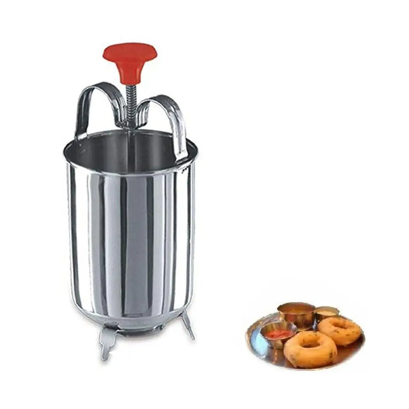 0145B Stainless Steel Medu Vada And Donut Maker For Perfectly Shaped And Crispy Vada Maker DeoDap