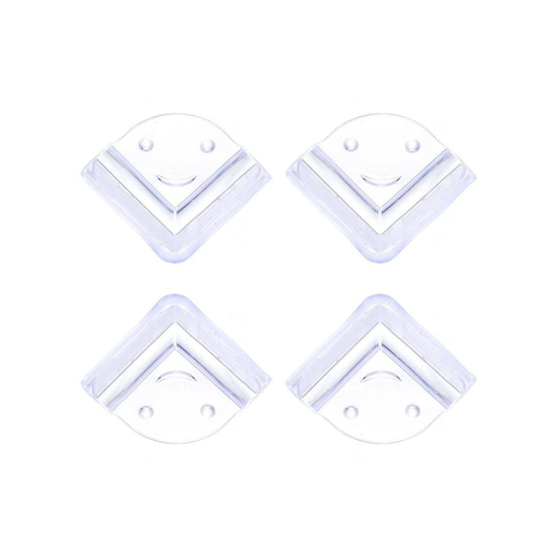 1696 Table Corners Edge Protector Guards for Baby Child Safety (Pack of 4Pc) DeoDap