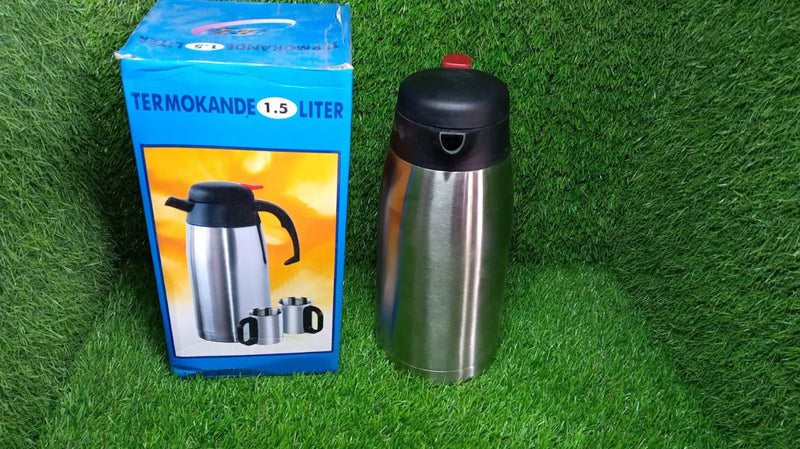 6458 Thermos steel Flip Lid Flask, 1500 milliliters DeoDap