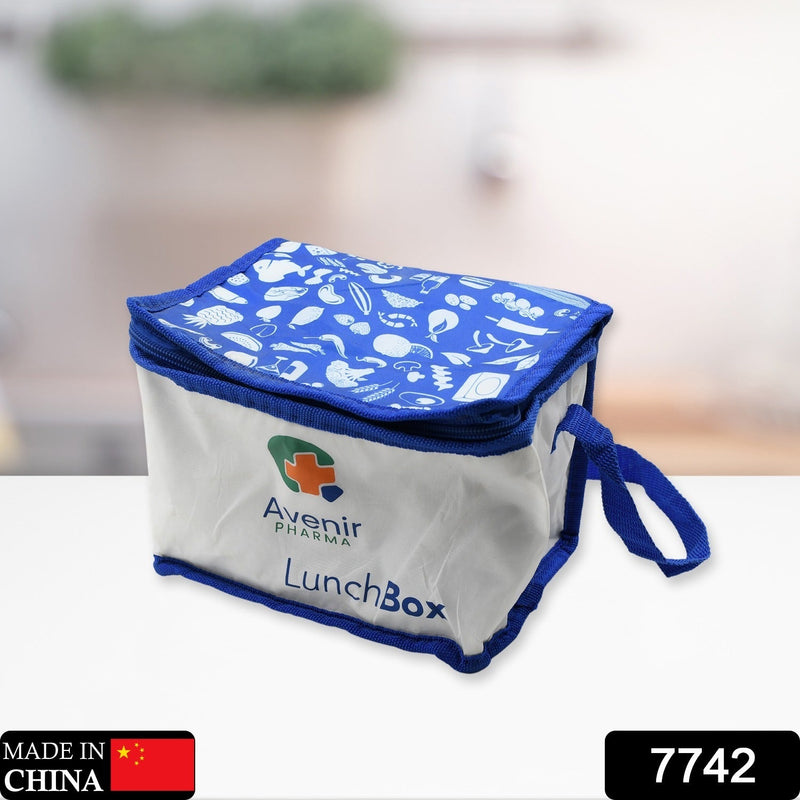 7742 Lunch Bag, Waterproof Insulated Lunch Bag Women Men kids Reusable Lunch Box, Snack Picnic Bag, Mini Lunch box Bag for School Swim Fishing Picnic Small